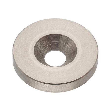 Zoro Select Countersunk Washer, Fits Bolt Size #10 , Stainless Steel Plain Finish Z9932-316
