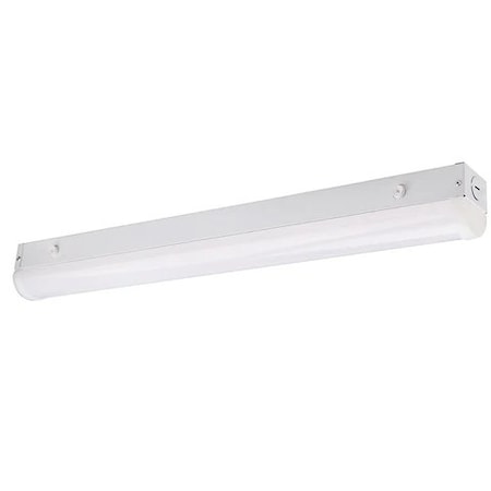 Beyond Led Technology CRISP 2nd Gen, LED Linkable Strip Fixture, Adj Wtt 20W-40W, 5400LM, Adj CCT 3K-5K, 4ft, Frosted Lens, 2PK 156692-1