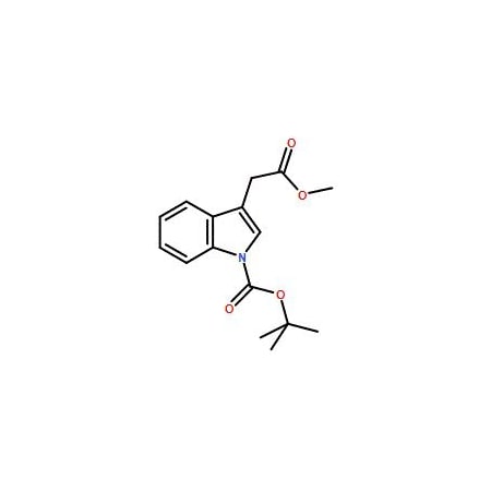 Ak Scientific tert-Butyl 3-(2-methoxy-2-oxoethyl)-1H-indole-1-carboxylate (5g), CAS 370562-34-8 3851AL-5g