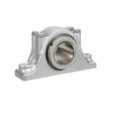 Sealmaster Mounted Flouropolymer Coated Cast Iron Two Bolt Pillow Block Tapered Roller - 52100 Bearing Steel RPB 208-C2 CR