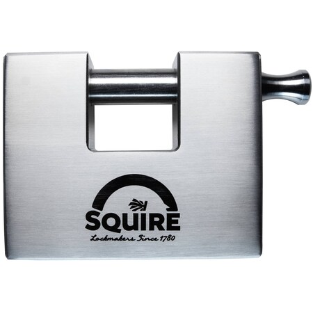 Squire Stronghold ST75S, 75mm Heavy-Duty Stronghold Stainless Steel Marine Grade Container Lock SQ-ST75S