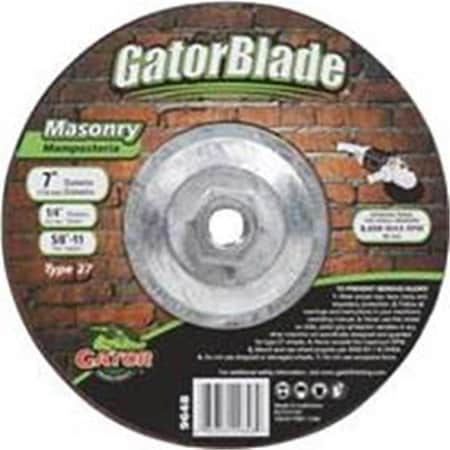 Defenseguard Metal Depressed-Center Grinding Wheel, 7 x 0.25 x 0.62-11 in. DE3347860