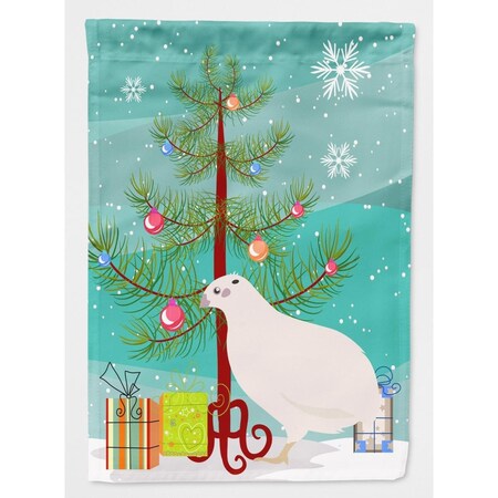 Carolines Treasures Texas Quail Christmas Flag - Canvas House Size BB9324CHF
