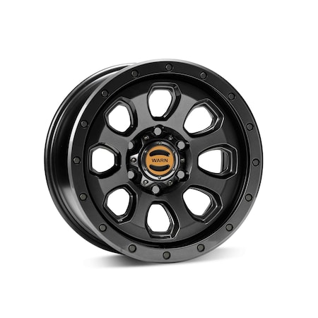 Warn Wheel Moonsault 17 In Diameter x 85 In Width; 6 x 1397 mm/ 6 x 550 In Bolt Pattern; 0 mm Offset 104485