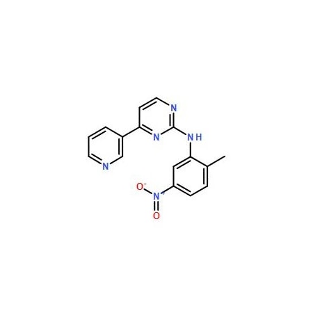 Ak Scientific 2-(2-Methyl-5-nitrophenylamino)-4-(3-pyridyl)pyrimidine (5g), CAS 152460-09-8 X2637-5g