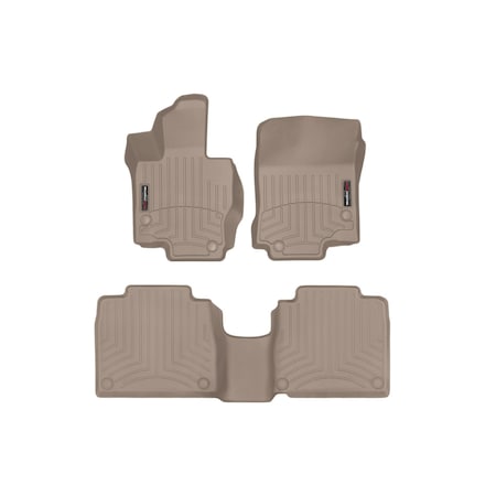 Weathertech Tan, Front and Rear Floorliners 4515331-4515955