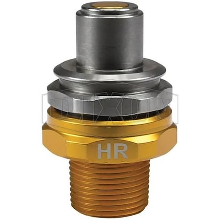 Dixon FloMAX Hydraulic Oil Receiver, 3/4 in Nominal, MNPT, Aluminum, Domestic HR