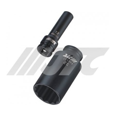 Jtc Auto Tools 1/2 in thin wall deep impact socket 12 pt 36 mm 448336