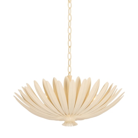 Hudson Valley Lighting Whitfield 4 Light Chandelier in Cream Plaster Finish 1823-CP