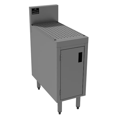 Advance Tabco Prestige Underbar Drainboard Cabinet with removable hinged doors 12 in.W x 25 in.D x 36 in.H PRSCD-19-12