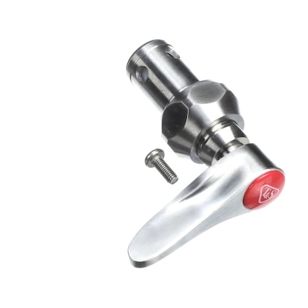 T&S Brass TandS Brass Quarter-Turn Eterna Cartridge with Spring Check, Handle, Red Index and Screw S002712-30NS