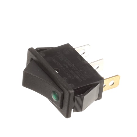 Winco Power Switch, 125/250VAC, 16/20A, 3/4-1HP, Black EPSG-P1