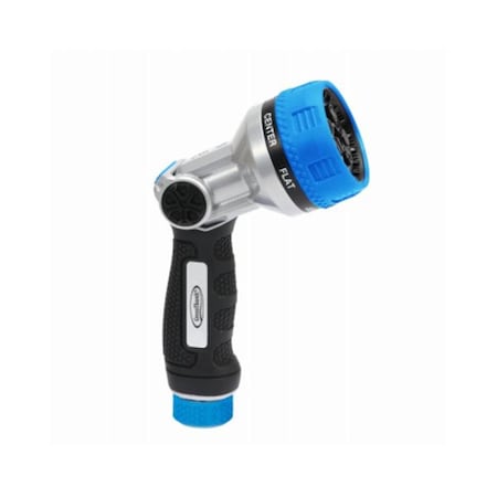 Melnor Heavy Duty 7-Pattern Nozzle, Green Thumb 110381