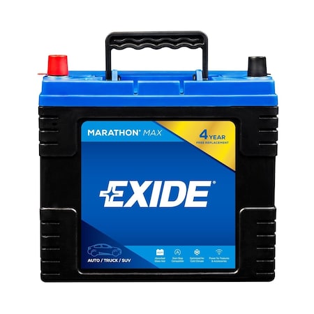 Exide Marathon Max GRP:S46B24R CCA:410 AH:41 RC:75 AGM MX51JIS