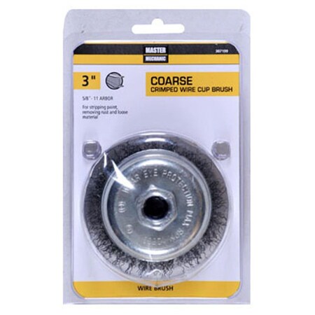 Disston 3 in. Master Mechanic Crimped Wire Cup Brush 307199