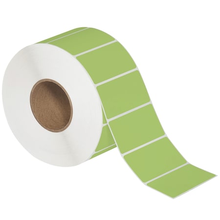 Tape Logic 4 x 2in Green Thermal Transfer Labels THL137GN