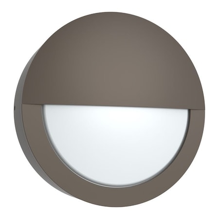 Westgate LED ROUND NAUTICA BULKHEAD 9/12/15W 30/40/50K PHOTOCELL, BRZ, 9W/12W/15W, 30K/40K/50K, Bronze BKRN-15W-MCTP-BR-P