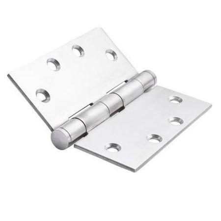 Global Door Controls 4.5 in Leaf W x 4.5 in Leaf H, Stainless Steel CS4545-32D-M