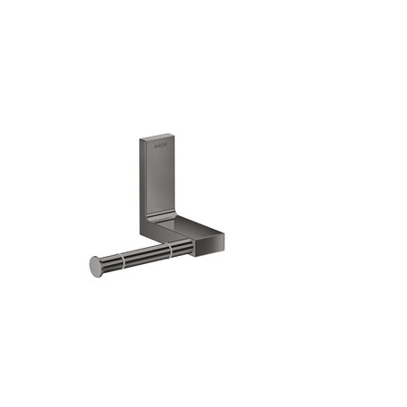 Axor Universal Rectangular Toilet Paper Holder in Polished Black Chrome 42656330