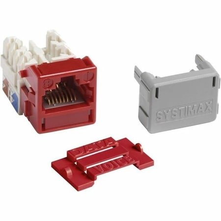Systimax 1-PORT MOD JACK 110 8W8P UTP 700206741