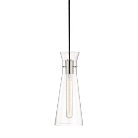 Mitzi Anya 1 Light Pendant 5.5 In. Polished Nickel H112701-PN