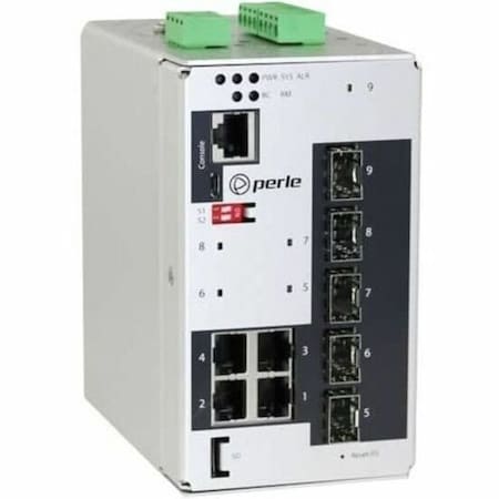 Perle Systems Perle IDS-509-5SFP-XT - Industrial Managed Ethernet Switch 07013560