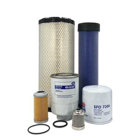 Hero Preventative Maintenance Kit Kubota R630 Wheel Loader MSU-KA-0368