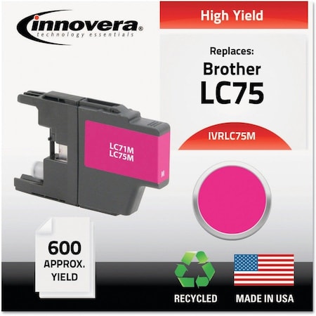 Innovera Ink Cartridge, Magenta IVRLC75M