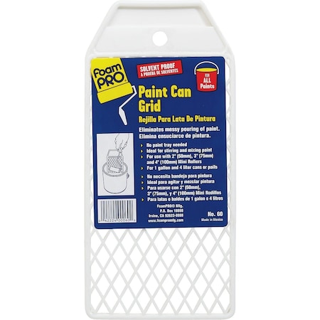Foampro 1 Gal. Plastic Paint Roller Grid 60