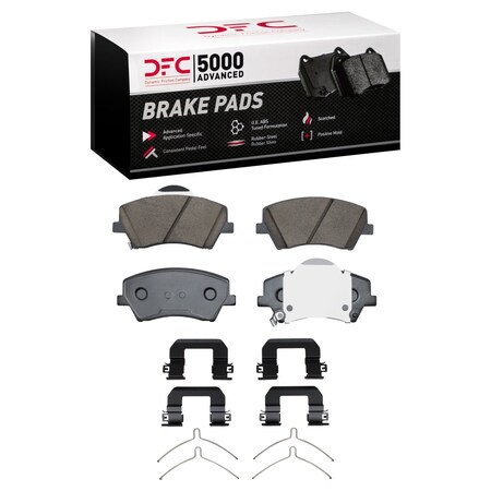 Dfc 5000 Advanced Disc Brake Pad Set,  1551-1912-01