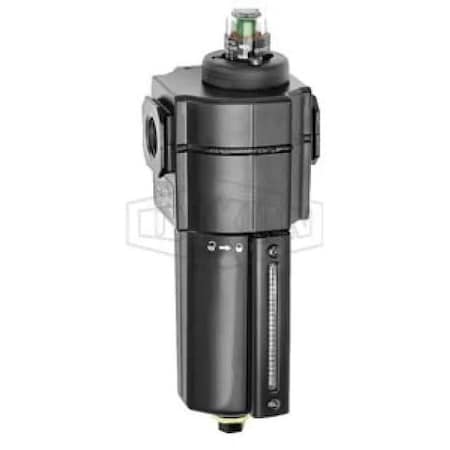 Dixon Norgren by Excelon 1 Series Oil Removal Coalescing Filter with Automatic Drain, 3/8 in Port, 70 SCFM F74C-3A-MB