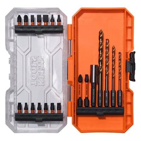 Klein Tools Drill and Driver Bit Set, 21-Piece 33811B