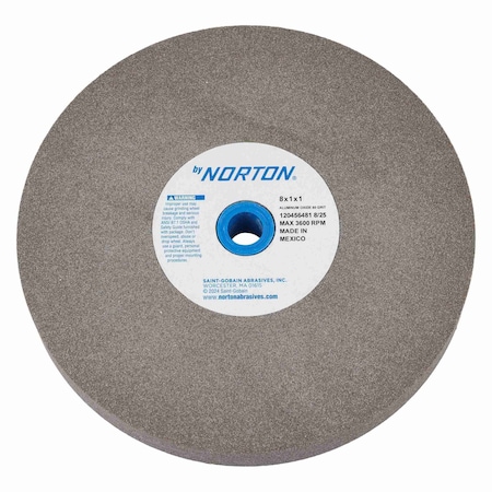 Zoro Select Grinding Wheel, T1, 8x1x1, AO, 80 G 66253440283