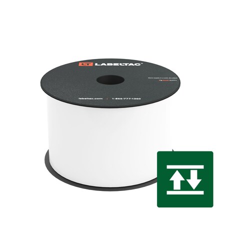 Labeltac High-Tack Label Supply 3in x 75ft LT4/LTPX, Matte White LT326HK