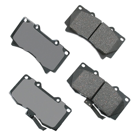 Akebono 06-10 Hummer-Hummer H3-Fr Proact Disk Pad, Act1119 ACT1119