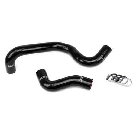 Hps Performance High Temp Reinforced Silicone Radiator Coolant Hose Kit, Black, 57-1859-BLK