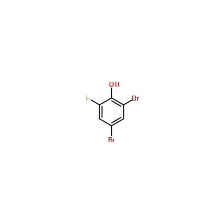 Ak Scientific 2, 4-Dibromo-6-fluorophenol (5g), CAS 576-86-3 Z0704-5g