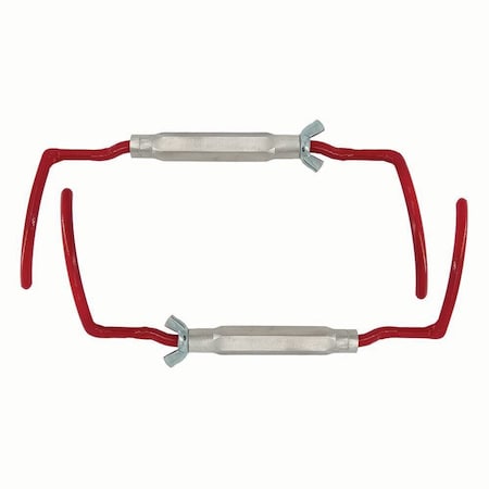 Jorgensen Laboratories Connecting Rods for MB Spinal Brace, 5/16", 8"-10" length J1240B