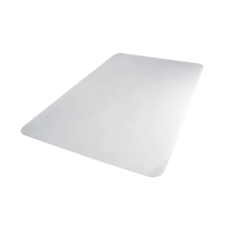 Floortex Ecotex BioPVC Rectangular Chair Mat for Low Pile Carpets up to 1/4" Thick - 29" x 47" NCCMFLFG0001