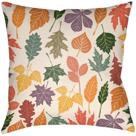 Artistic Weavers Lodge Cabin Autumn Poly Filled Pillow - 26 x 26 in. LGCB2078-2626