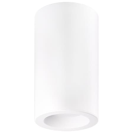 Elco Lighting 4in Ply Sylo Surface Mount, 5-CCT, 0-10V, White ESF475L3CT5BB