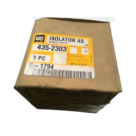 Caterpillar ISOLATOR AS, CATERPILLAR OEM 4352303 4352303