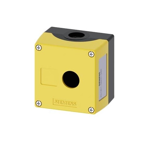 Siemens Enclosure for command devices, 22 mm, round, enclosure material 3SU1801-0AA00-0AB2-ZY19