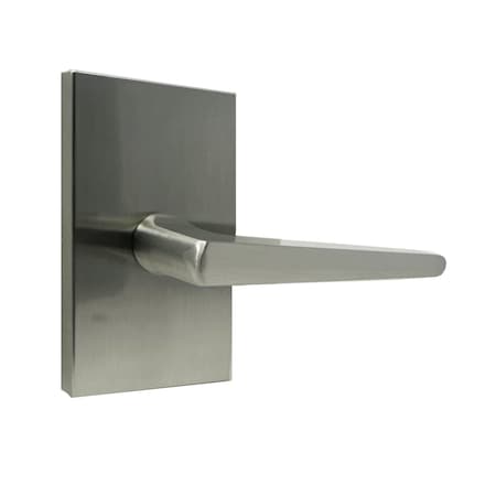 Weslock Philtower Lever with Rectangular Rose Passage Lock with Adjustable Latch and Full Lip Strike 009007N7NFR20