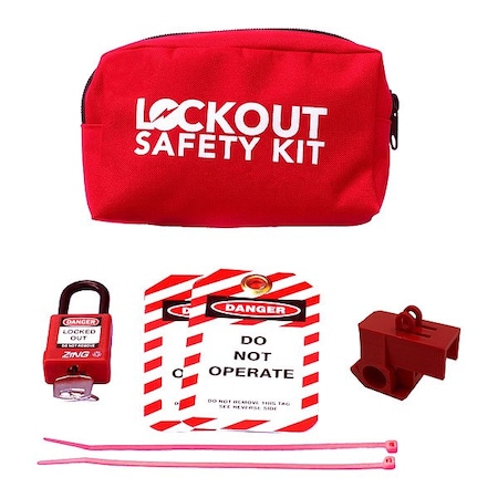 Zing Laboratory Ball Valve Lockout Kit 7822