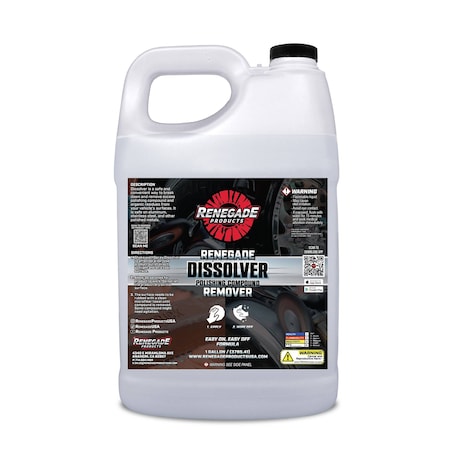 Renegade Products Usa Dissolver Polishing Compound Remover 1 Gallon LFGRPMRDS1GAL