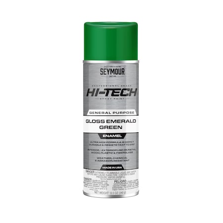 Seymour Of Sycamore Hi Tech Enamel Spray Paint Gloss Emerald 16-126
