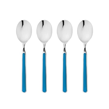 Mepra Fantasia Coffee Spoon Set - 4 Pcs. - Electric Blue 10K744407