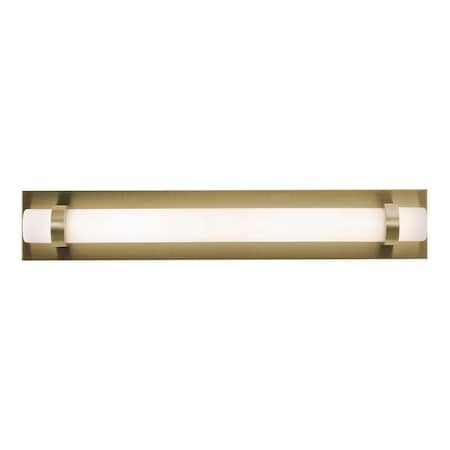 Afx Miami - LED Vanity - 24in - Light Antique Brass MIAV2404LAJUDLB