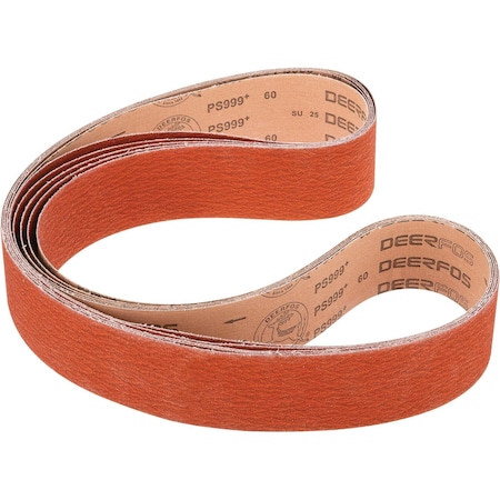 Grizzly 3" x 79" Ceramic Sanding Belt 60 grit, 5PK T31804